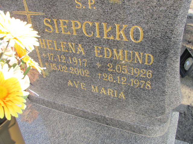 Edmund Siepciłko 1926 Nowa Sól - Grobonet - Wyszukiwarka osób pochowanych