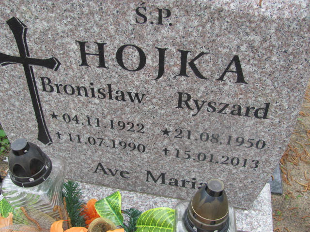 Bronisław Hojka 1922 Nowa Sól - Grobonet - Wyszukiwarka osób pochowanych