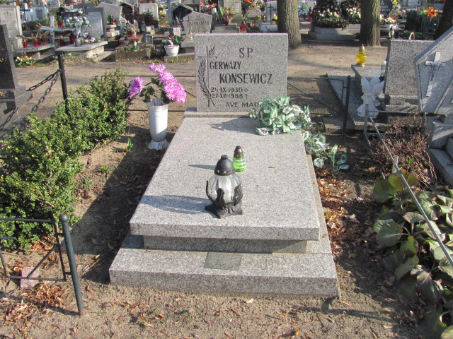 Grób Gerwazy Konsewicz