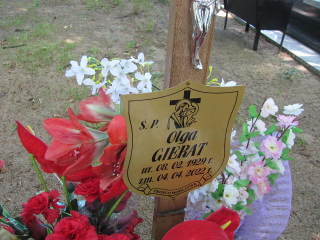 Olga GIERAT 1929 Nowa Sól - Grobonet - Wyszukiwarka osób pochowanych