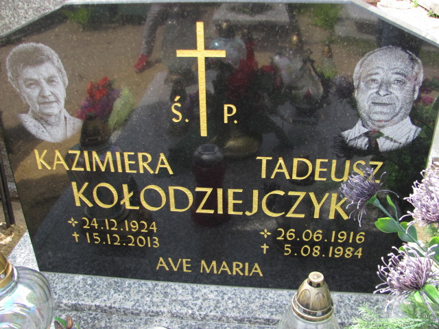 Kazimiera Kołodziejczyk 1924 Nowa Sól - Grobonet - Wyszukiwarka osób pochowanych