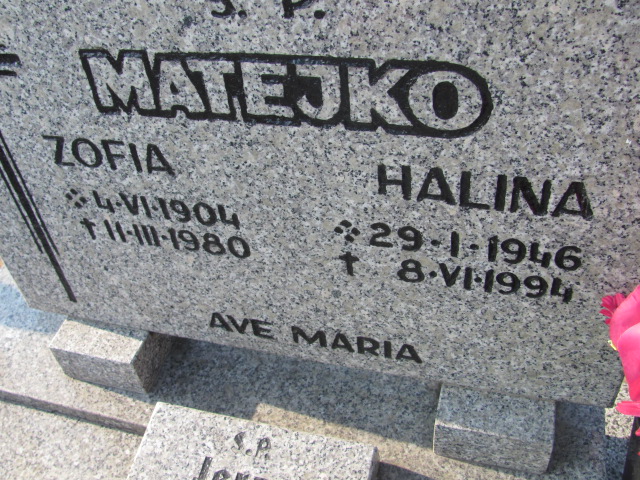 Jerzy Matejko 1946 Nowa Sól - Grobonet - Wyszukiwarka osób pochowanych