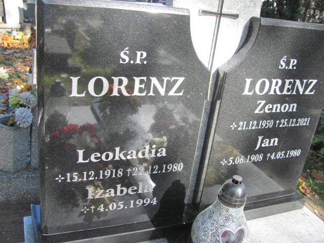 Leokadia Lorenz 1918 Nowa Sól - Grobonet - Wyszukiwarka osób pochowanych