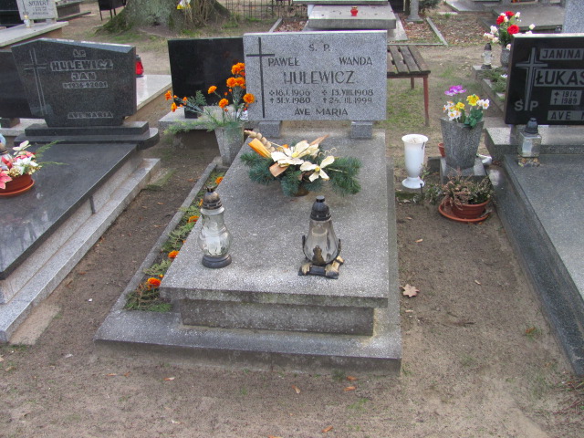 Grób Wanda Hulewicz