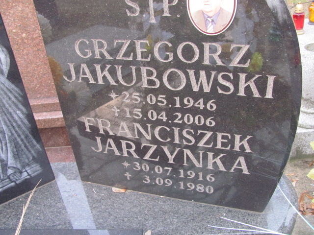 Grzegorz Jakubowski 1946 Nowa Sól - Grobonet - Wyszukiwarka osób pochowanych