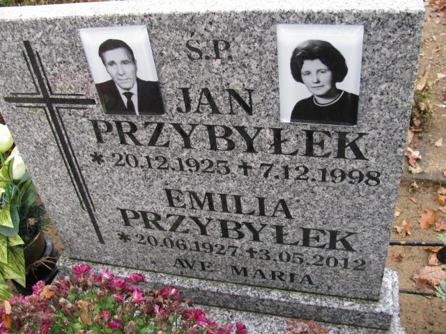 Emilia Przybyłek 1927 Nowa Sól - Grobonet - Wyszukiwarka osób pochowanych