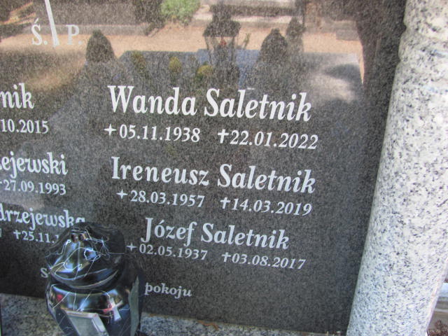 Józef Andrzejewski 1906 Nowa Sól - Grobonet - Wyszukiwarka osób pochowanych