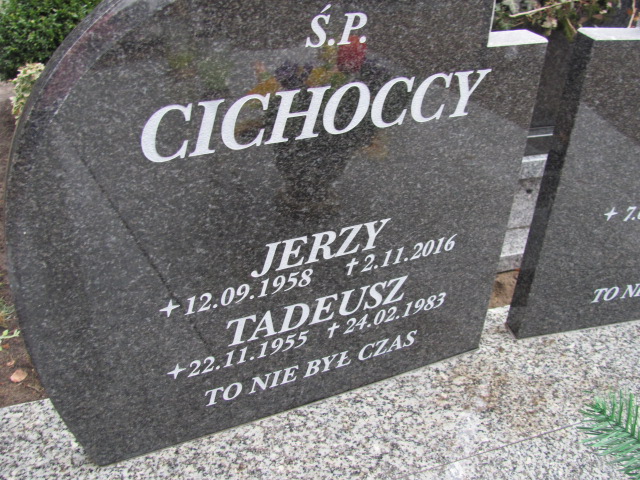 Jerzy Cichocki 1958 Nowa Sól - Grobonet - Wyszukiwarka osób pochowanych