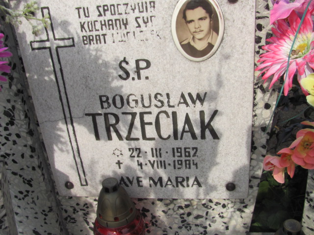 Bogusław Trzeciak 1962 Nowa Sól - Grobonet - Wyszukiwarka osób pochowanych