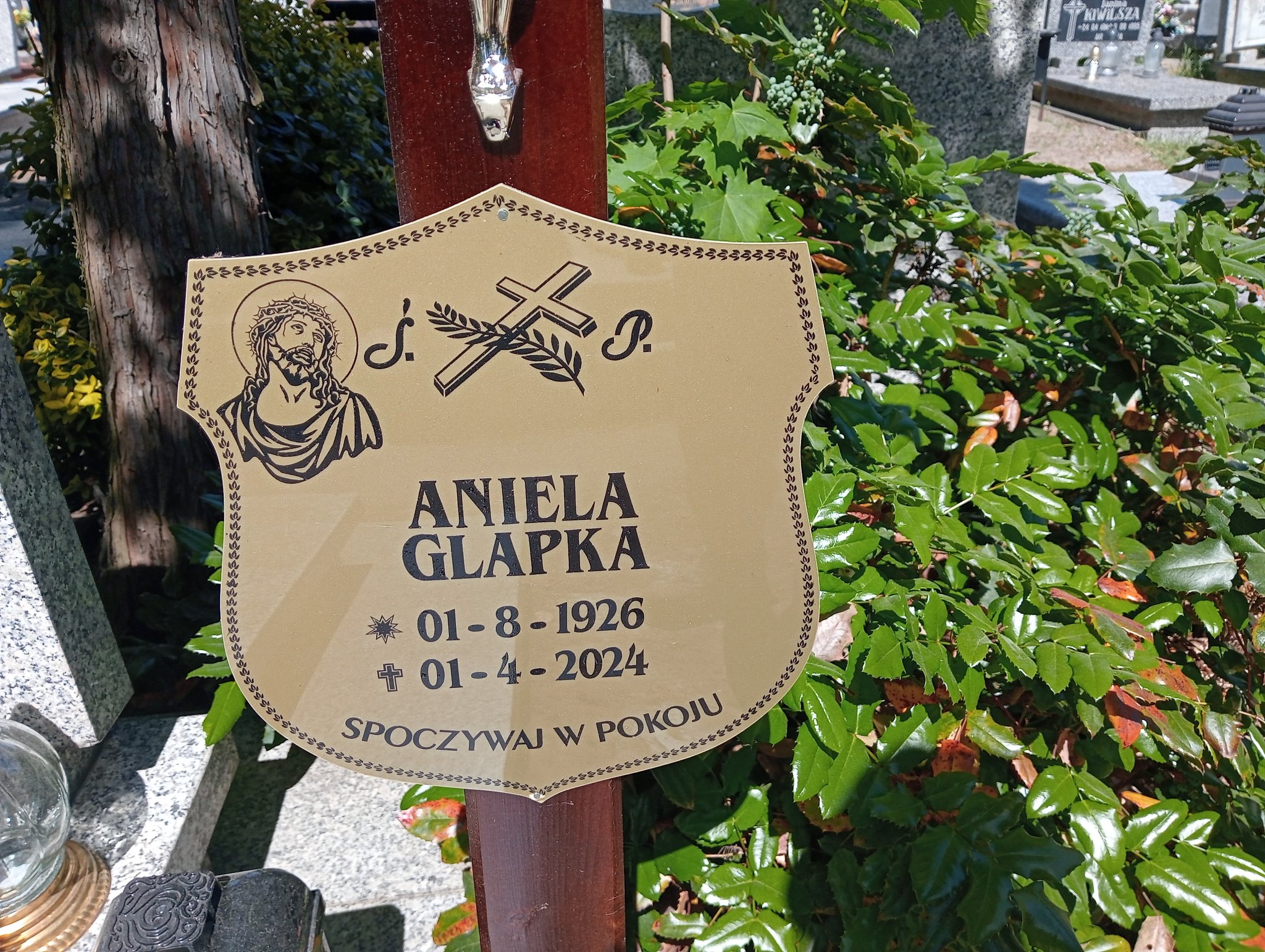 Aniela GLAPKA 1926 Nowa Sól - Grobonet - Wyszukiwarka osób pochowanych