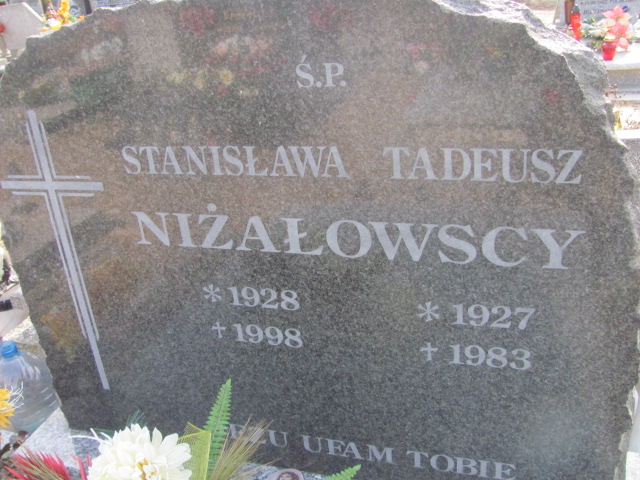 Tadeusz Niżałowski 1929 Nowa Sól - Grobonet - Wyszukiwarka osób pochowanych