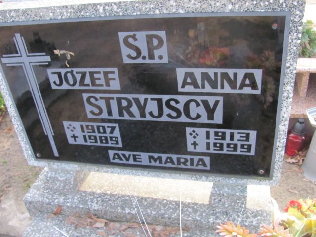 Anna Stryjska 1913 Nowa Sól - Grobonet - Wyszukiwarka osób pochowanych