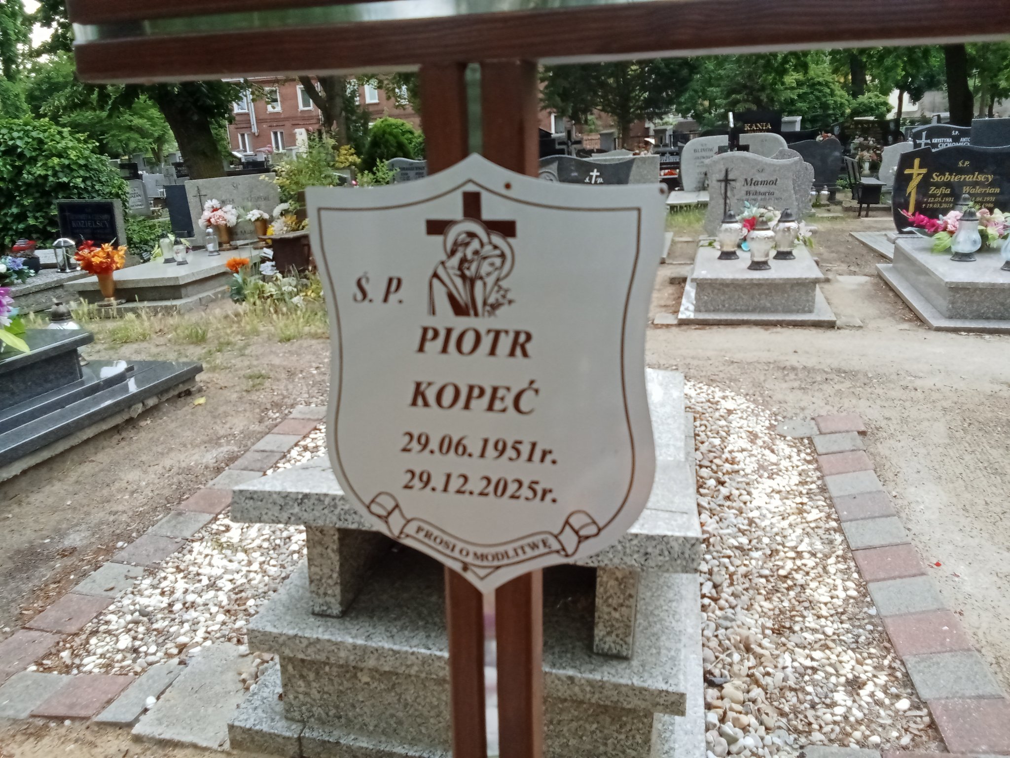 Piotr KOPEĆ 1951 Nowa Sól - Grobonet - Wyszukiwarka osób pochowanych