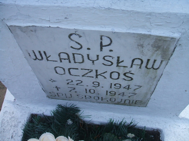 Władysław Oczkoś 1947 Nowa Sól - Grobonet - Wyszukiwarka osób pochowanych