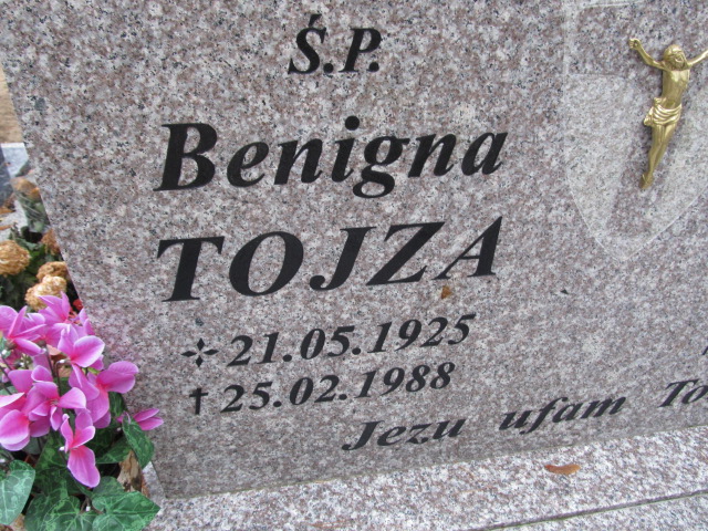 Benigna Tojza 1925 Nowa Sól - Grobonet - Wyszukiwarka osób pochowanych
