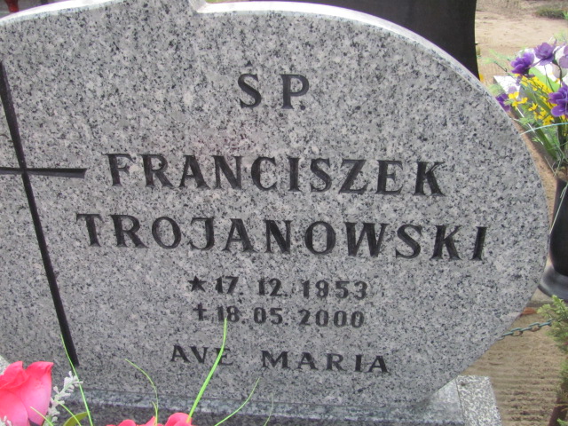 Franciszek Trojanowski 1953 Nowa Sól - Grobonet - Wyszukiwarka osób pochowanych