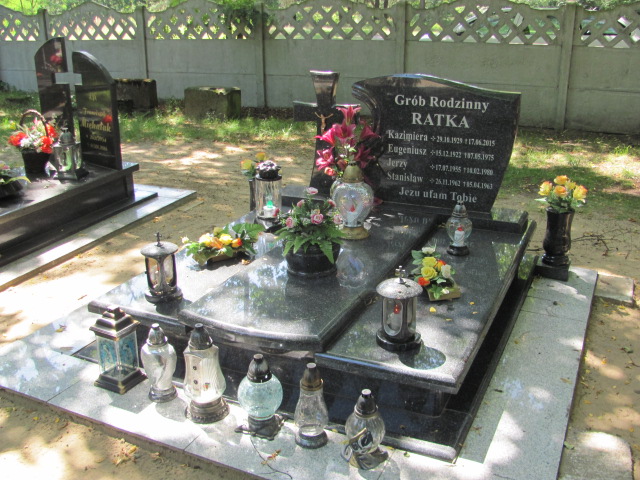 Stanisław Ratka 1962 Nowa Sól - Grobonet - Wyszukiwarka osób pochowanych