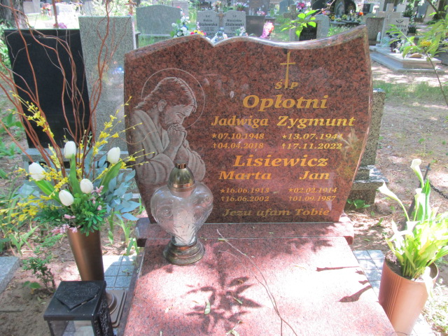 Marta Lisiewicz 1913 Nowa Sól - Grobonet - Wyszukiwarka osób pochowanych