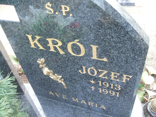 Józef Król 1913 Nowa Sól - Grobonet - Wyszukiwarka osób pochowanych