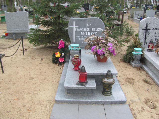 Grób Helena Moroz