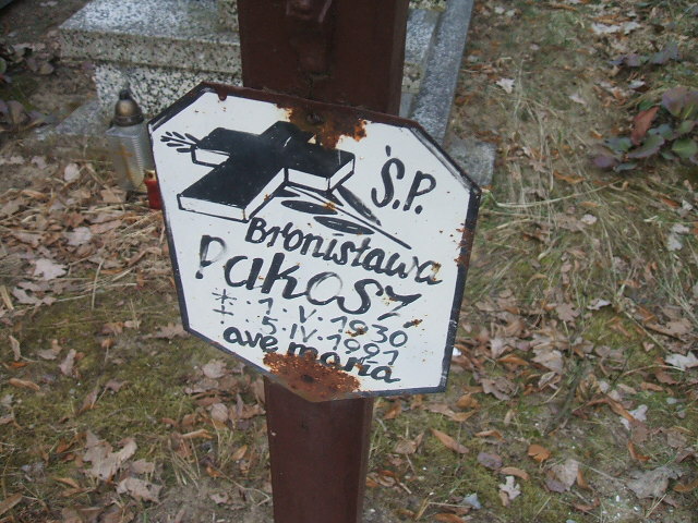 Bronisława Pakosz 1930 Nowa Sól - Grobonet - Wyszukiwarka osób pochowanych