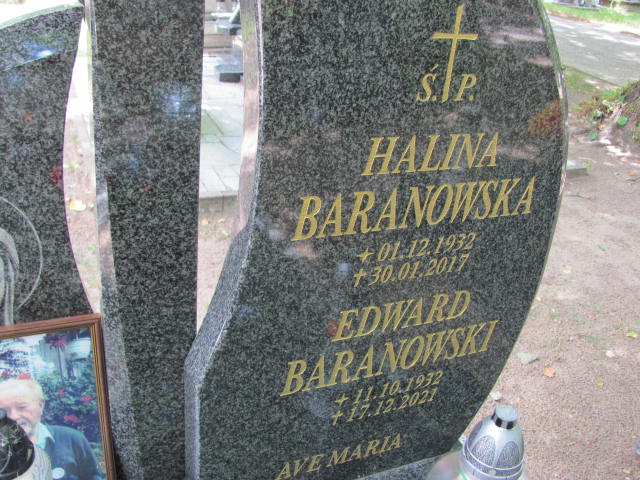 Edward BARANOWSKI 1932 Nowa Sól - Grobonet - Wyszukiwarka osób pochowanych