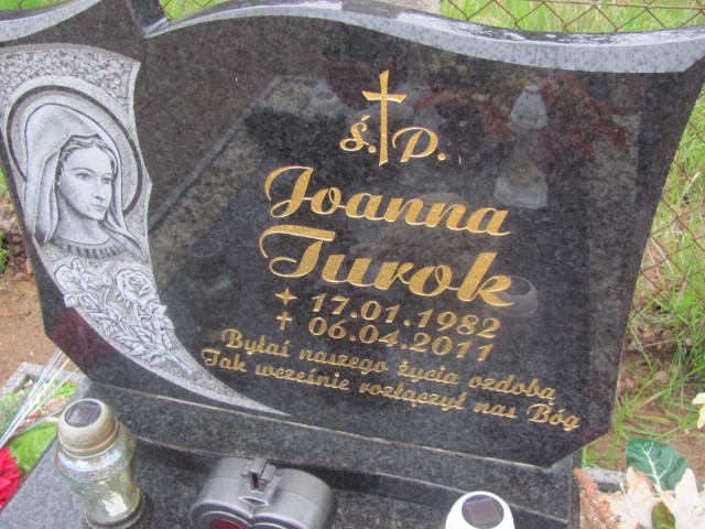 Joanna Edyta Turok 1982 Nowa Sól - Grobonet - Wyszukiwarka osób pochowanych