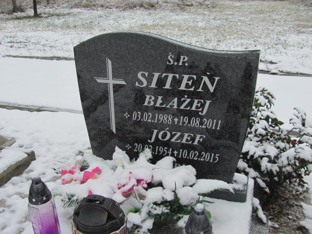Józef Siteń 1954 Nowa Sól - Grobonet - Wyszukiwarka osób pochowanych