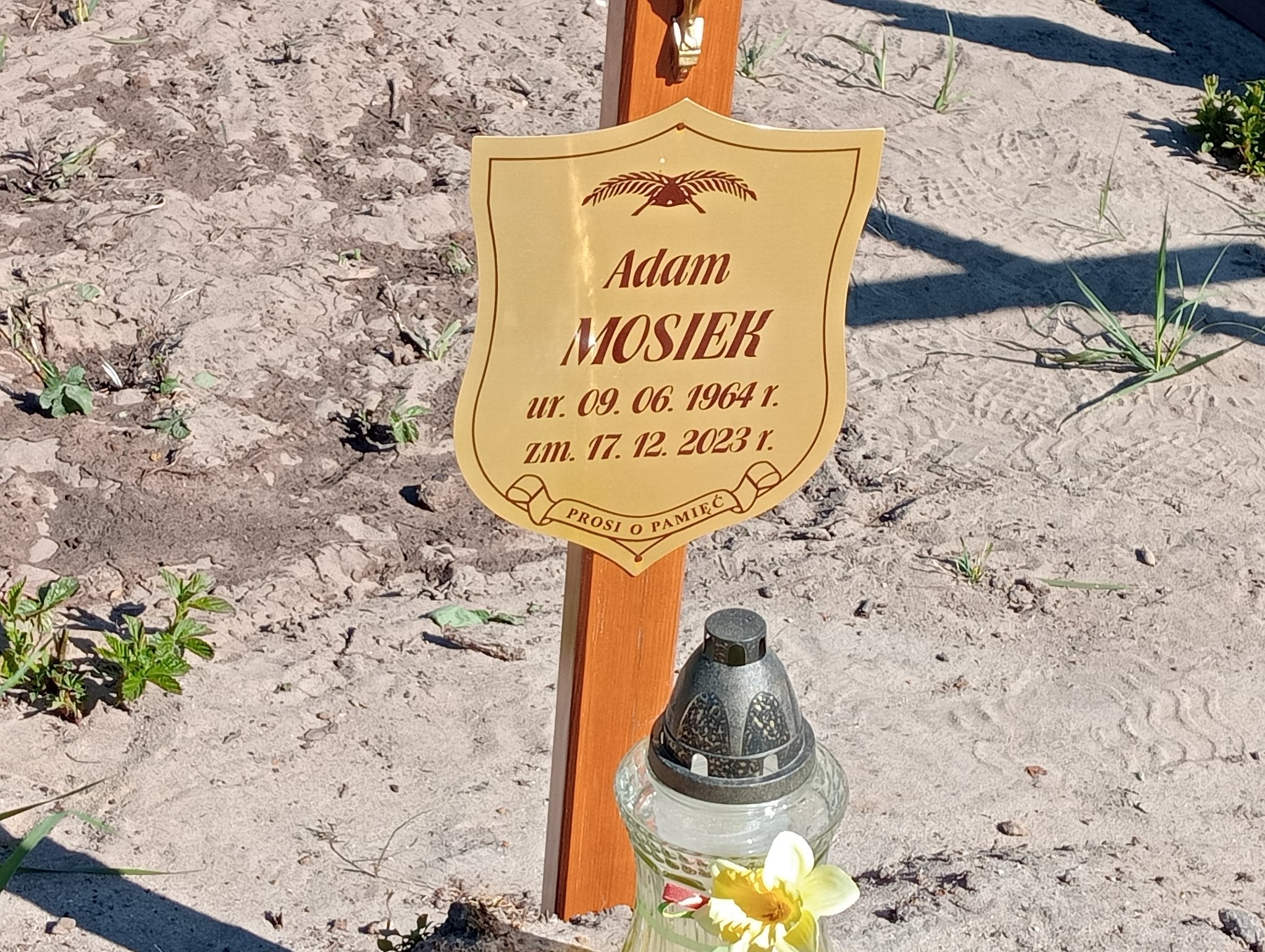 Adam MOSIEK 1964 Nowa Sól - Grobonet - Wyszukiwarka osób pochowanych