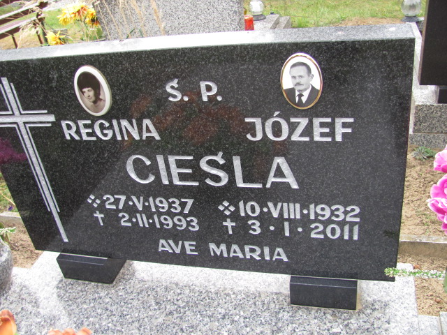 Regina Cieśla 1937 Nowa Sól - Grobonet - Wyszukiwarka osób pochowanych