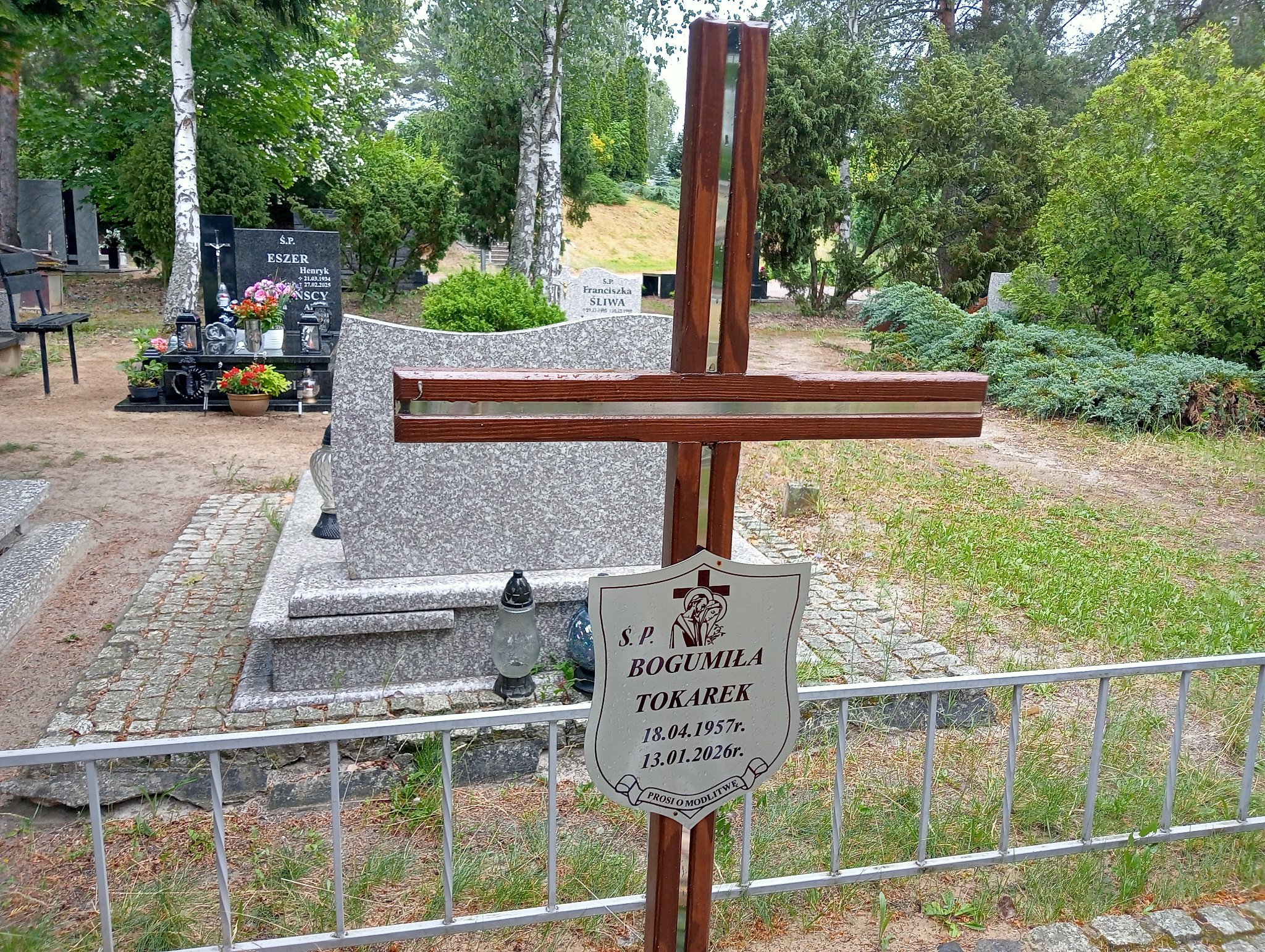 Bogumiła TOKAREK 1957 Nowa Sól - Grobonet - Wyszukiwarka osób pochowanych