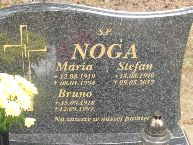 Maria Noga 1919 Nowa Sól - Grobonet - Wyszukiwarka osób pochowanych