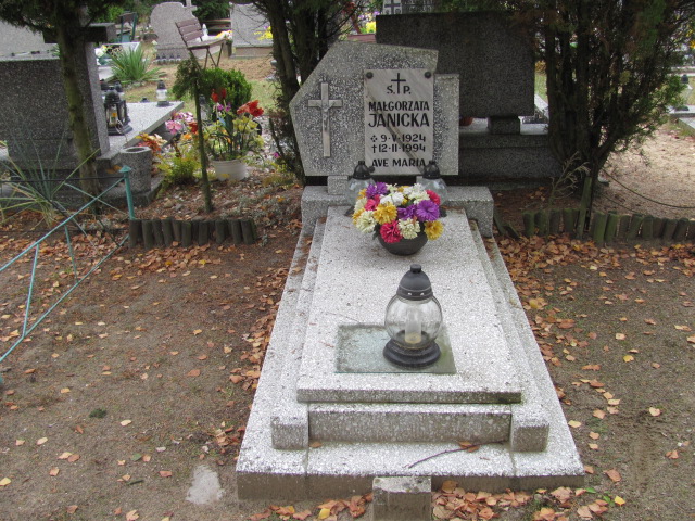 Grób Małgorzata Janicka