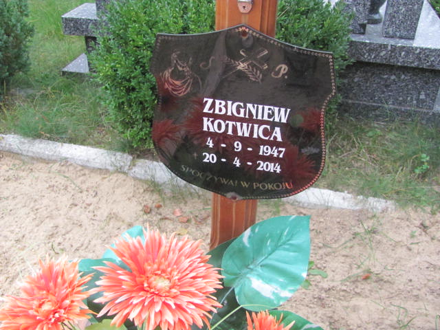 Zbigniew Kotwica 1947 Nowa Sól - Grobonet - Wyszukiwarka osób pochowanych