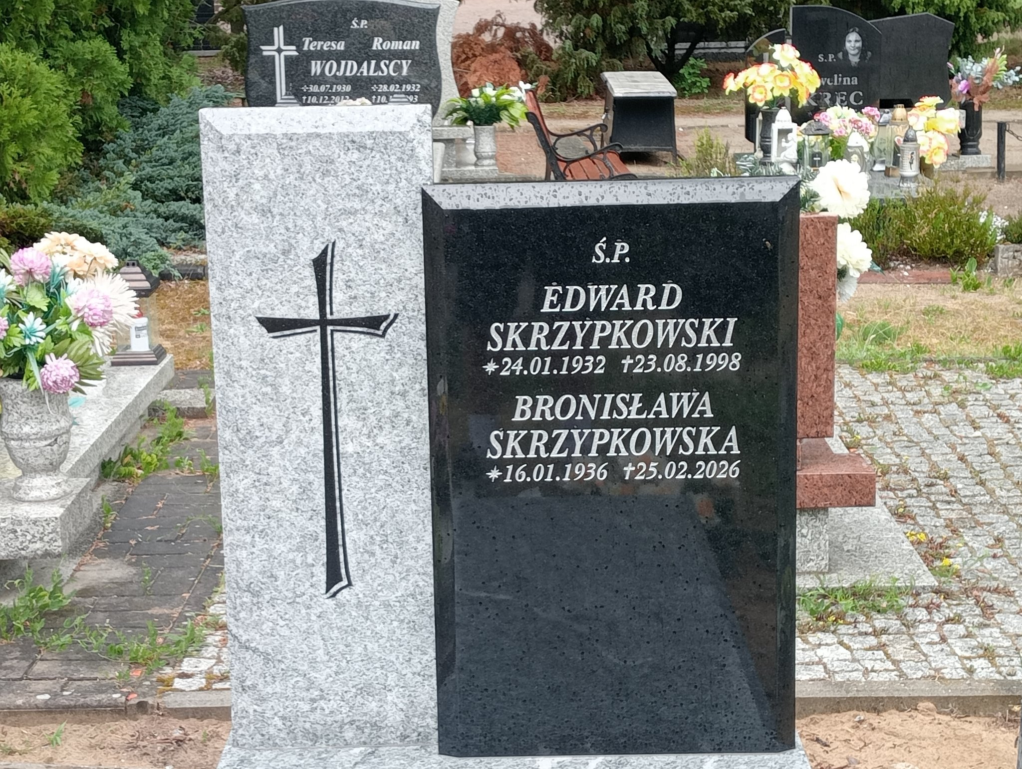 Bronisława Skrzypkowska 1936 Nowa Sól - Grobonet - Wyszukiwarka osób pochowanych