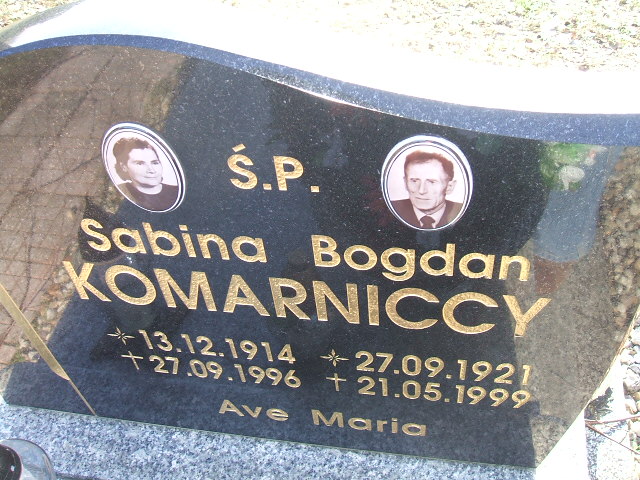 Bogdan Komarnicki 1921 Nowa Sól - Grobonet - Wyszukiwarka osób pochowanych