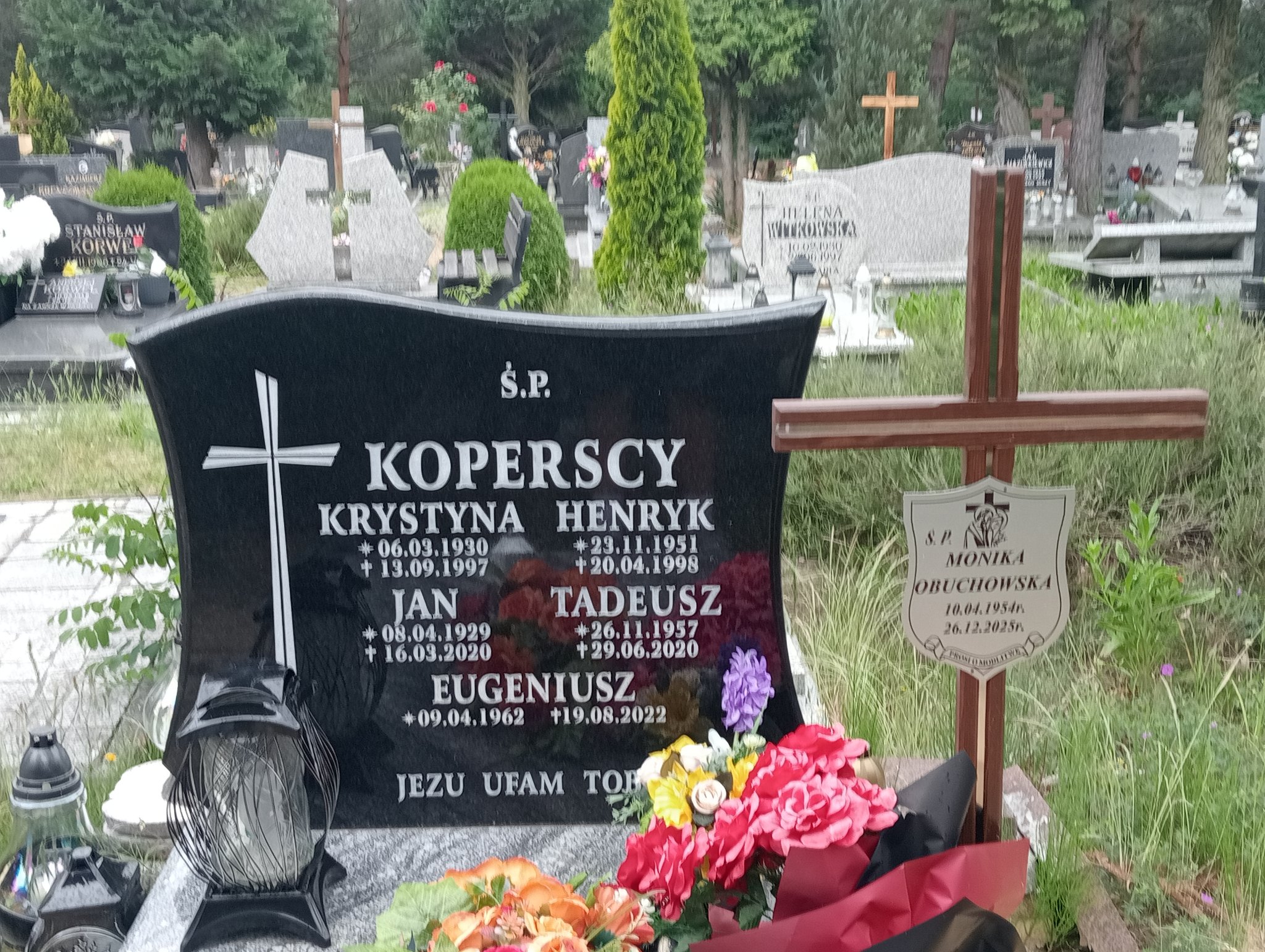 Urszula MONIKA 1954 Nowa Sól - Grobonet - Wyszukiwarka osób pochowanych