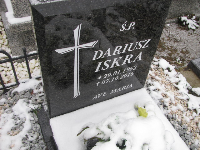 Dariusz Iskra 1962 Nowa Sól - Grobonet - Wyszukiwarka osób pochowanych