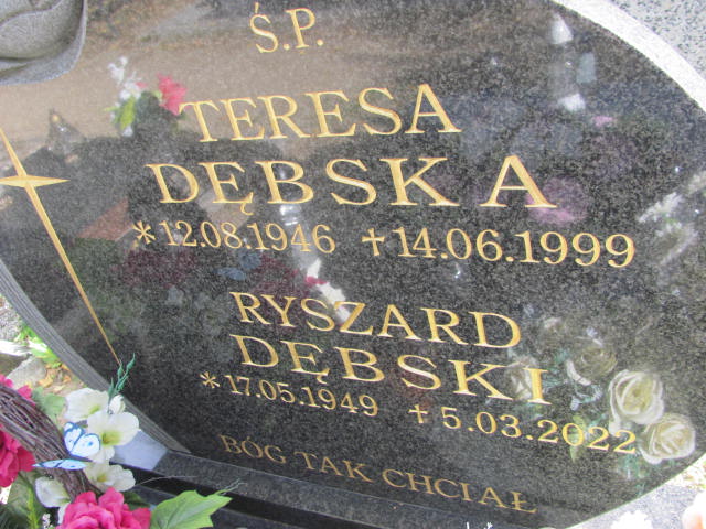 Teresa Dębska 1946 Nowa Sól - Grobonet - Wyszukiwarka osób pochowanych