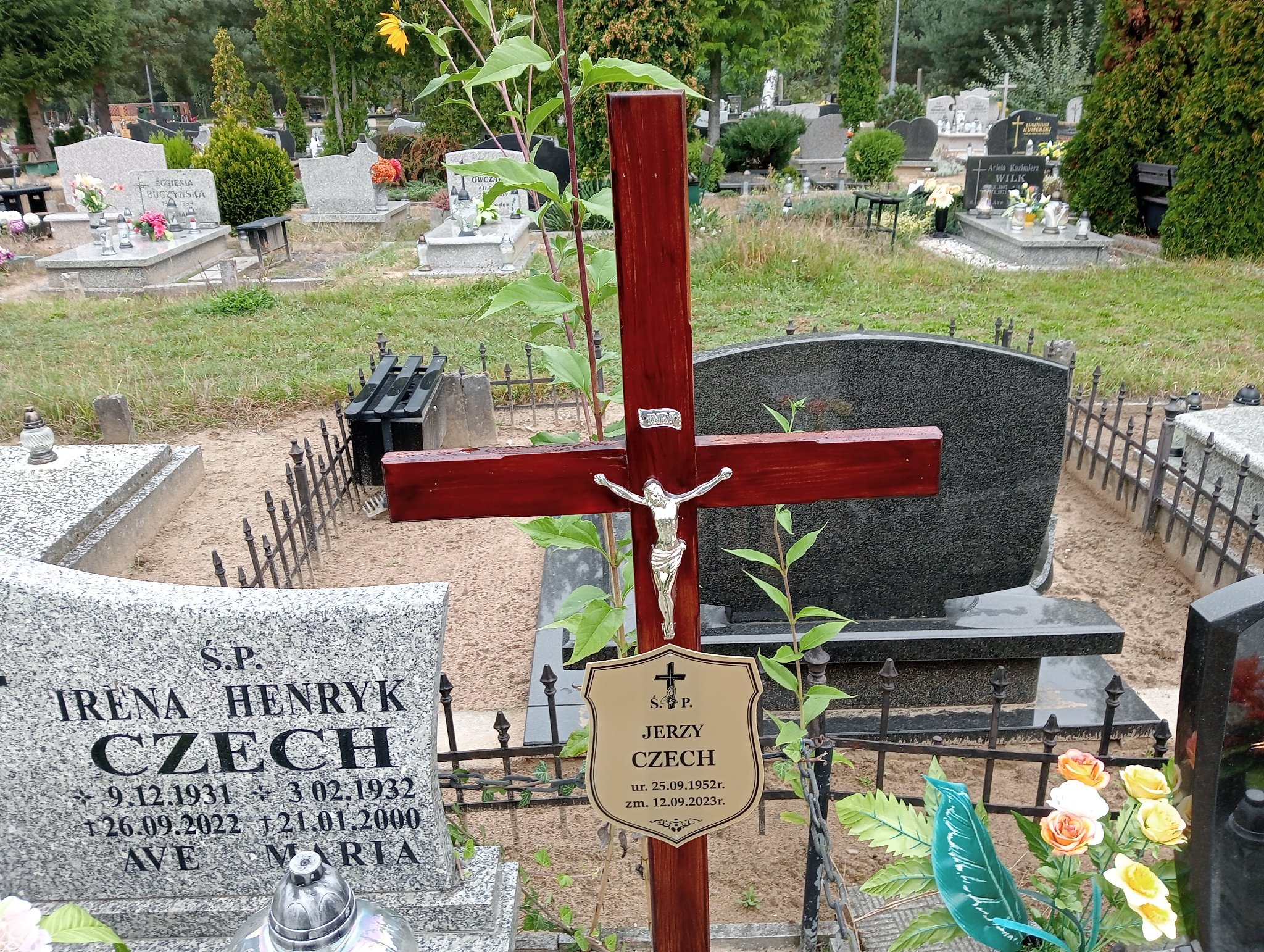 Jerzy Czech 1952 Nowa Sól - Grobonet - Wyszukiwarka osób pochowanych