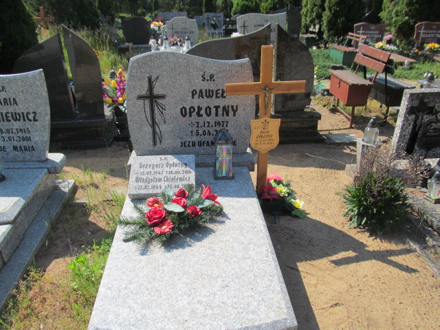 Jacek Opłotny 1979 Nowa Sól - Grobonet - Wyszukiwarka osób pochowanych