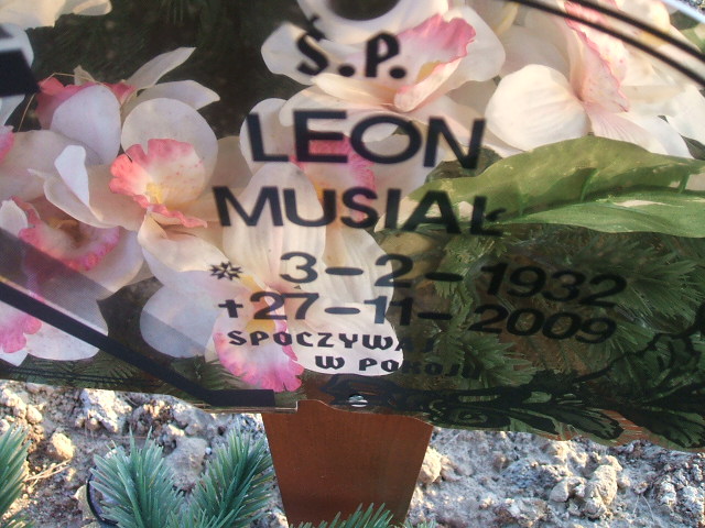 Leon Musiał 1932 Nowa Sól - Grobonet - Wyszukiwarka osób pochowanych