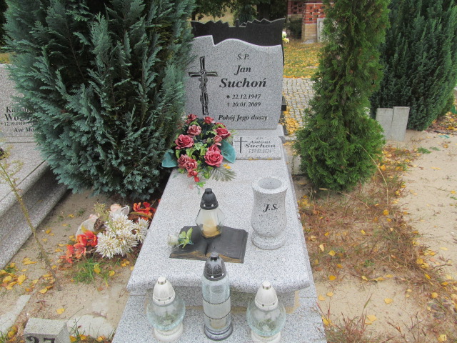 Grób Antoni Suchoń 