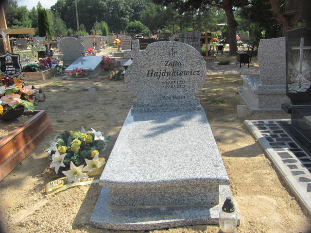 Grób Zofia Hajdukiewicz