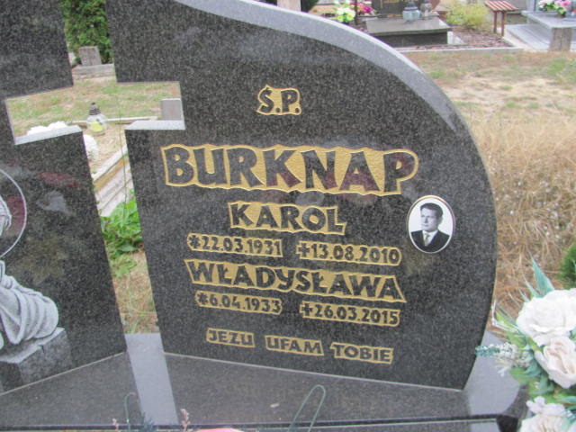 Władysława Burknap 1933 Nowa Sól - Grobonet - Wyszukiwarka osób pochowanych
