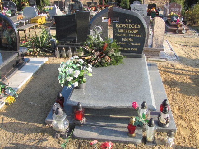 Grób Mieczysław Kostecki