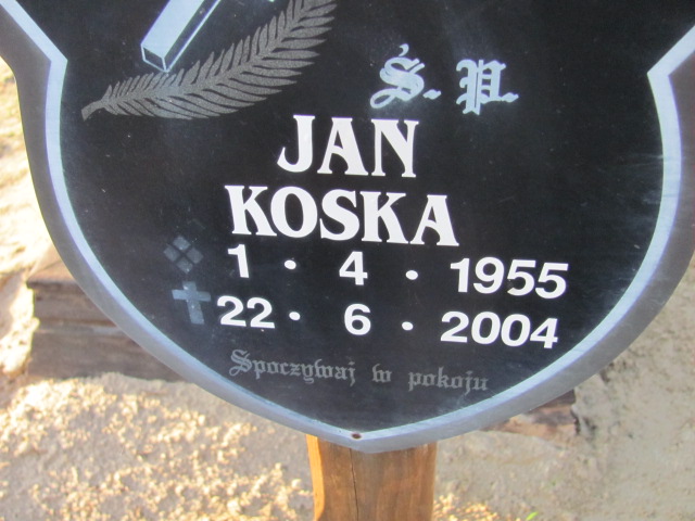 Jan Koska 1955 Nowa Sól - Grobonet - Wyszukiwarka osób pochowanych