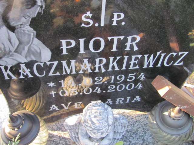 Piotr Kaczmarkiewicz 1954 Nowa Sól - Grobonet - Wyszukiwarka osób pochowanych