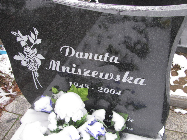 Danuta Mniszewska 1945 Nowa Sól - Grobonet - Wyszukiwarka osób pochowanych