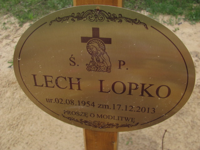 Lech Lopko 1954 Nowa Sól - Grobonet - Wyszukiwarka osób pochowanych